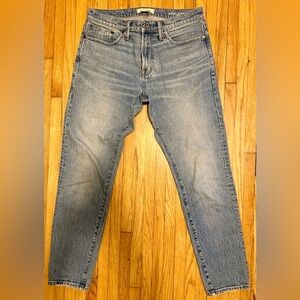 Madewell Men’s Light Wash Athletic Slim Jeans